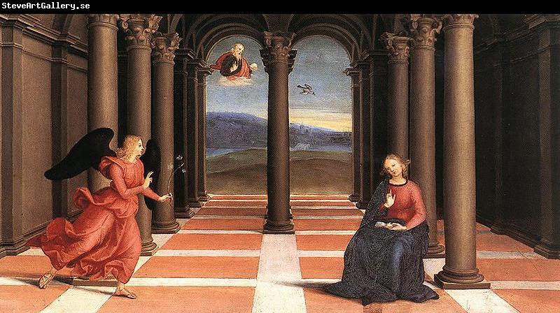 RAFFAELLO Sanzio The annunciation